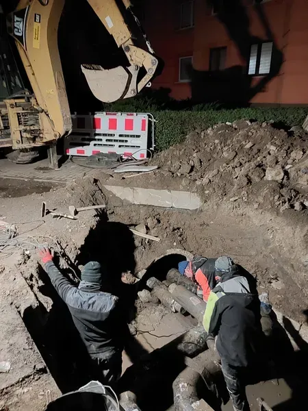 Budowa sieci ciepłowniczej, zdjęcie 33